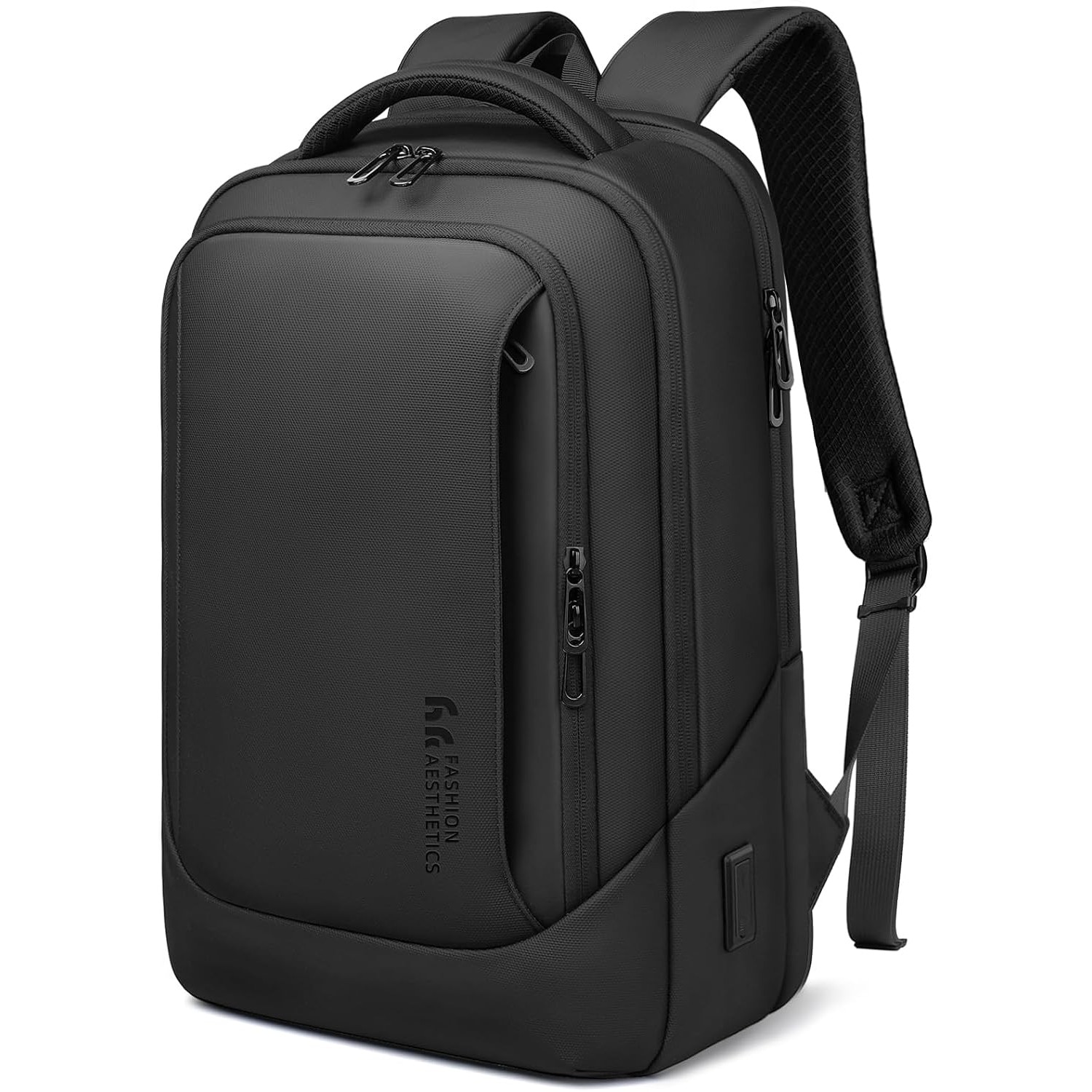 Rucsac Business Laptop Barbati 15.6" cu USB, Antifurt, Impermeabil