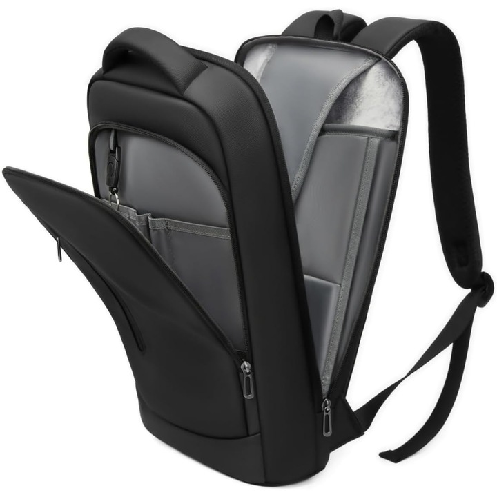 Rucsac Laptop Barbati 15.6" Business, Impermeabil, Negru