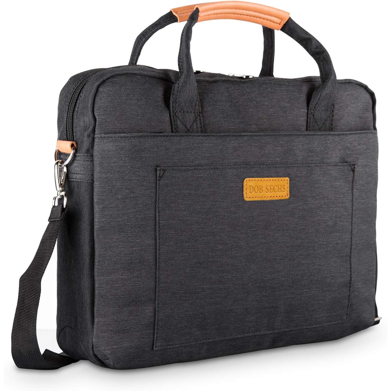 Geanta Laptop 15-15.6 Inch, Eleganta, Negru, Protectie Maxima
