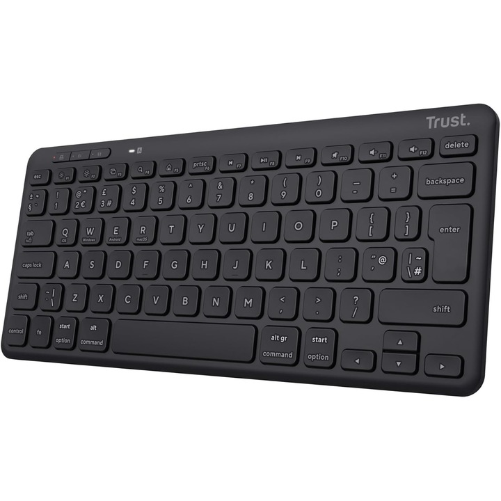 Bluetooth клавиатура Trust Lyra, QWERTY UK подредба