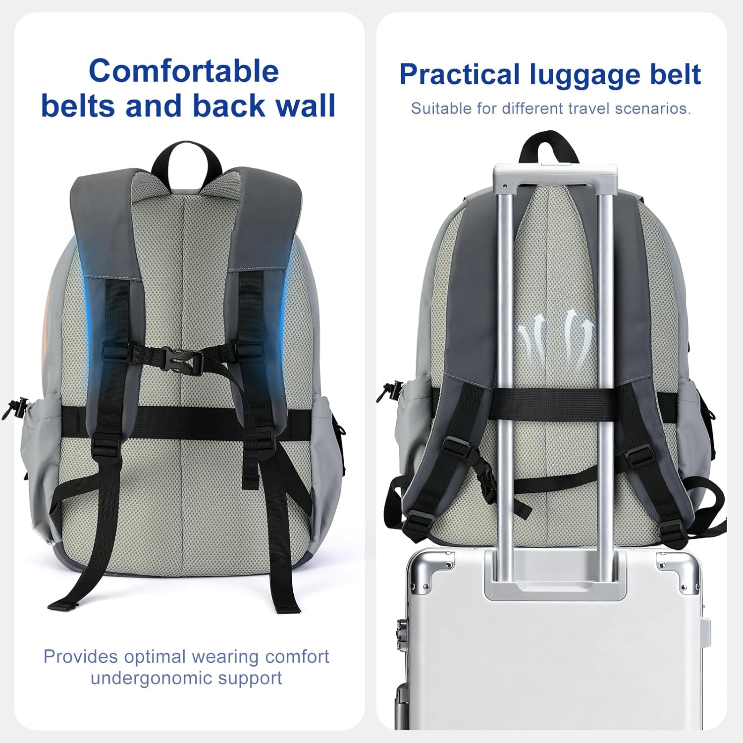 Rucsac Laptop 32L Barbati Femei Impermeabil Calatorie Birou