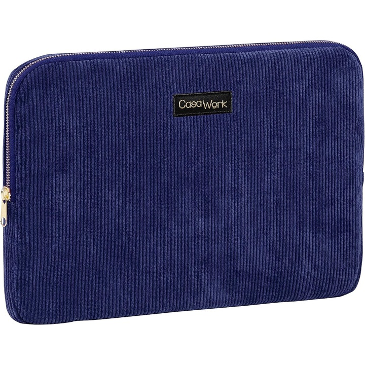 Husa Viquel Velvet Albastru pentru Laptop 13 inch