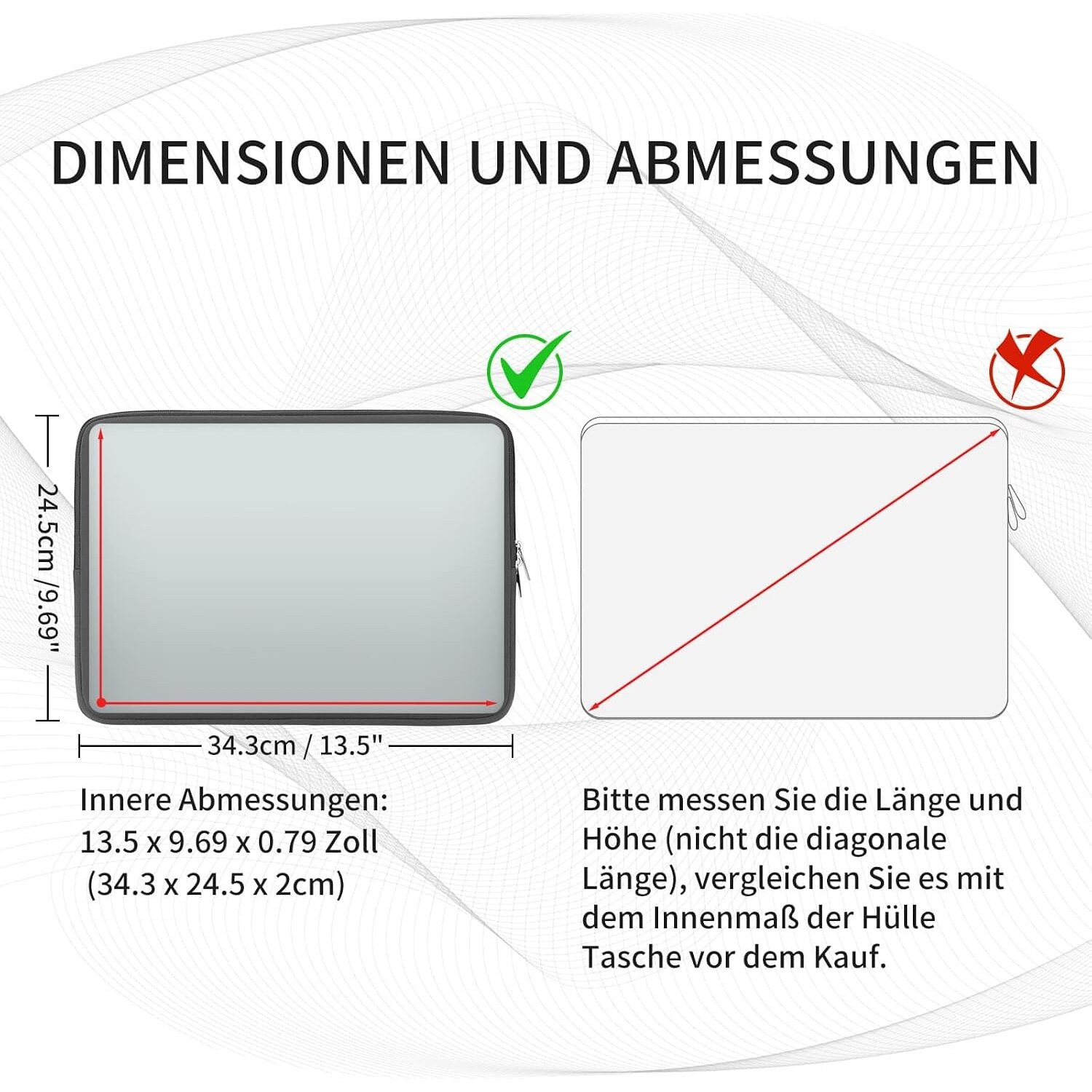 Husa laptop 14 inch, protectie neopren, captuseala moale, gri