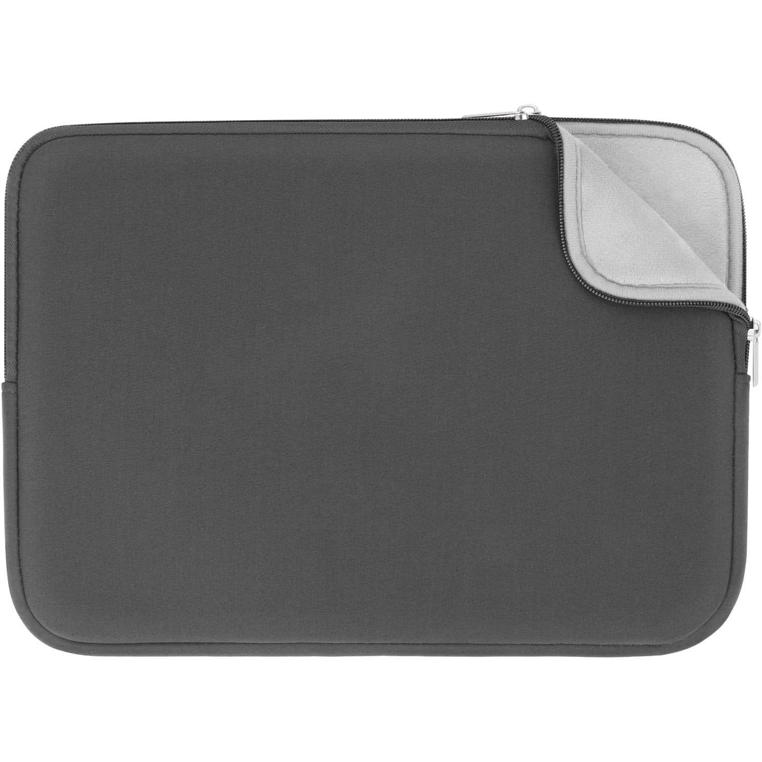 Husa laptop 14 inch, protectie neopren, captuseala moale, gri