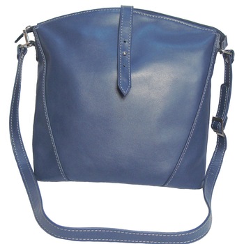 Poseta din piele naturala Blue Rebeca Poseta din piele naturala Blue Rebeca