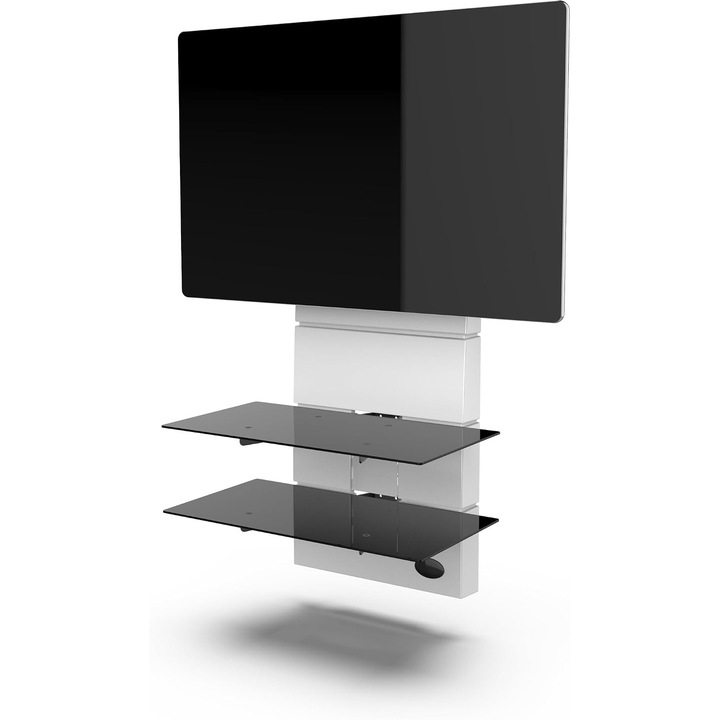 Meliconi Ghost Design 3500 Forgatható TV tartó, matt fehér, 32-65 hüvelyk