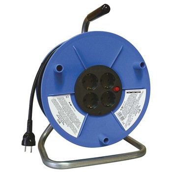 Prelungitor tambur 4 cai 40metri 3x2.5mm Prelungitor tambur 4 cai 40metri 3x2.5mm