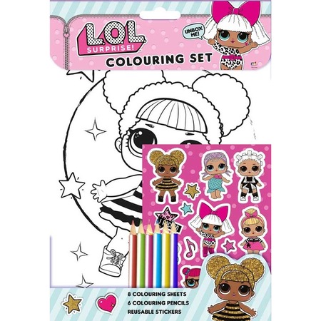 Lol Surprise Set Pentru Colorat Emag Ro