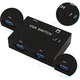 VGA kapcsoló 2 portos, 2 PC 1 monitorhoz, USB, Plug and Play