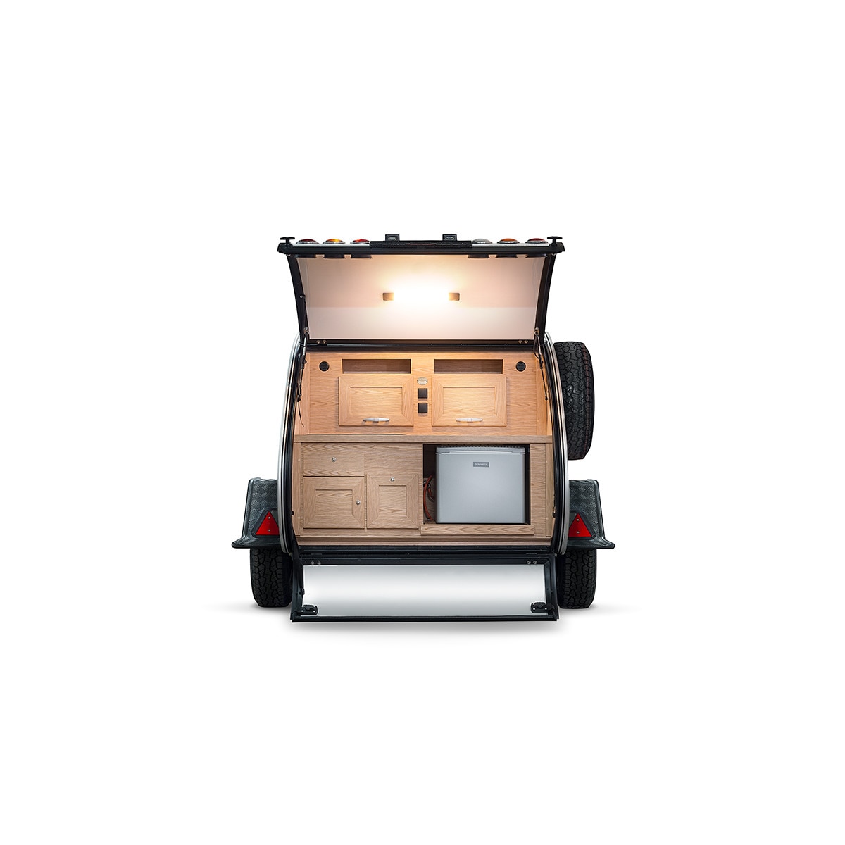 Mini rulota ProCamp Bushcamp Premium, Alb - eMAG.ro