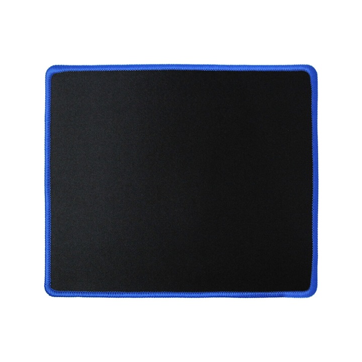 MousePad Gaming, Logilily L16B, 25x21x0.2cm, Negru, protectie anti alunecare Pad