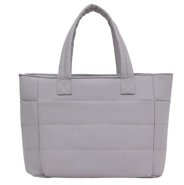 Geanta de umar din nylon, multi-compartimente, usoara, pentru laptop si calatorie, gri, 44 x 15 x 50 cm