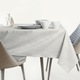 Ameliahome vesta asztalterítő modern dombornyomott 120x220, krém