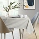 Ameliahome vesta asztalterítő modern dombornyomott 120x220, krém