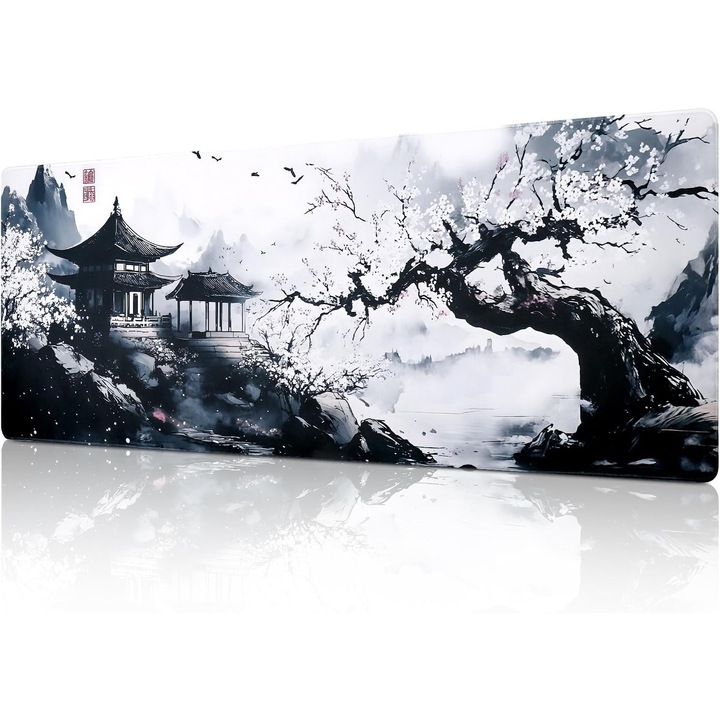Mousepad Gaming XXL 1200x400mm - Suprafata Neteda, Anti-Alunecare