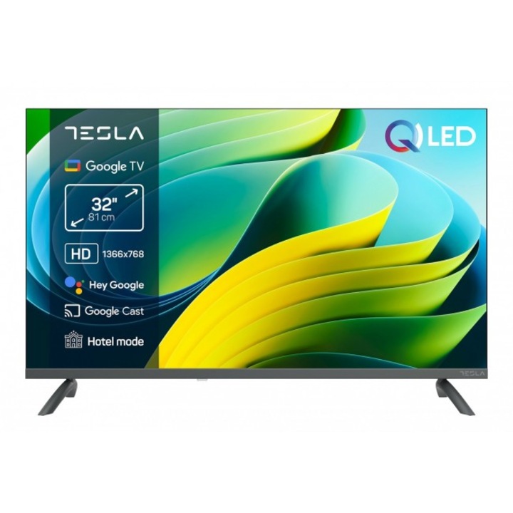 Televizor Tesla Q32E665GHS, 32" (81 cm), QLED, GOOGLE TV
