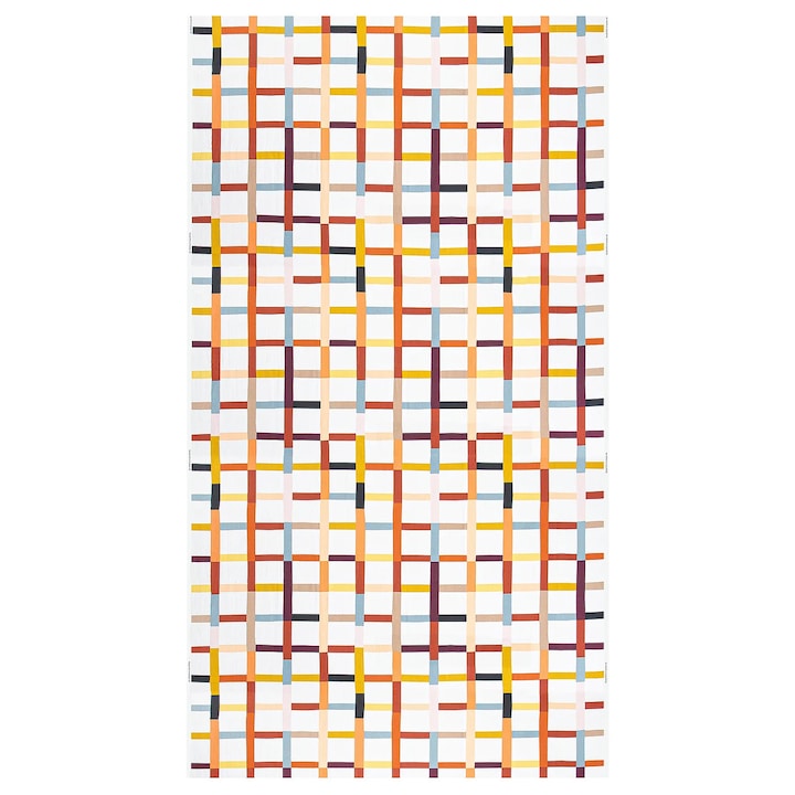 Előre vágott méteráru 150x300 cm többszínű kockás