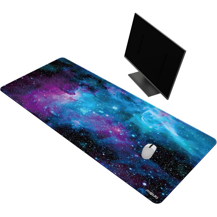 Mousepad XXL 140x60 cm Univers, Suprafata Gaming Neteda, Antiderapant