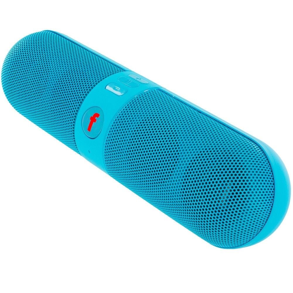 Boxa bluetooth Portabila, USB, Micro SD, radio FM, Aux, Albastru - eMAG.ro