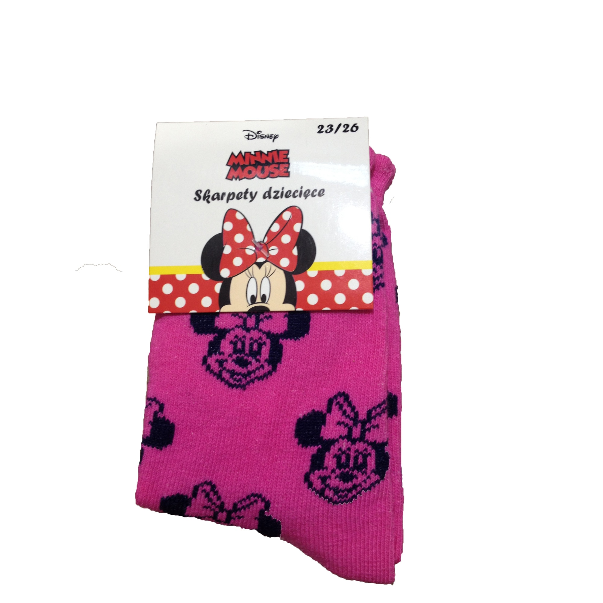 Sosete fete, Minnie Mouse, Roz