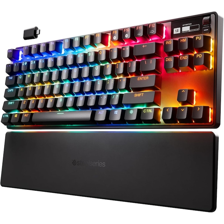 Геймърска механична клавиатура SteelSeries Apex Pro TKL Wireless AZERTY