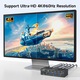 KVM kapcsoló 4K@60Hz 4 PC 1 monitor HDMI DP USB-C, USB 3.0