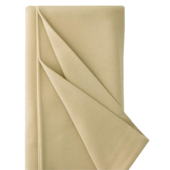 De Witte Engel babatrikó (doll jersey) waldorf baba készítéséhez, 100% pamut, 25×80 cm – Krémbézs 116