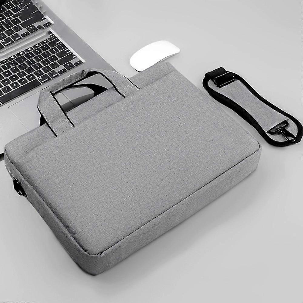 Geanta pentru laptop din Oxford, cu maner si curea de umar, potrivita pentru laptop 15.6 inch (42 x 32 cm), roz