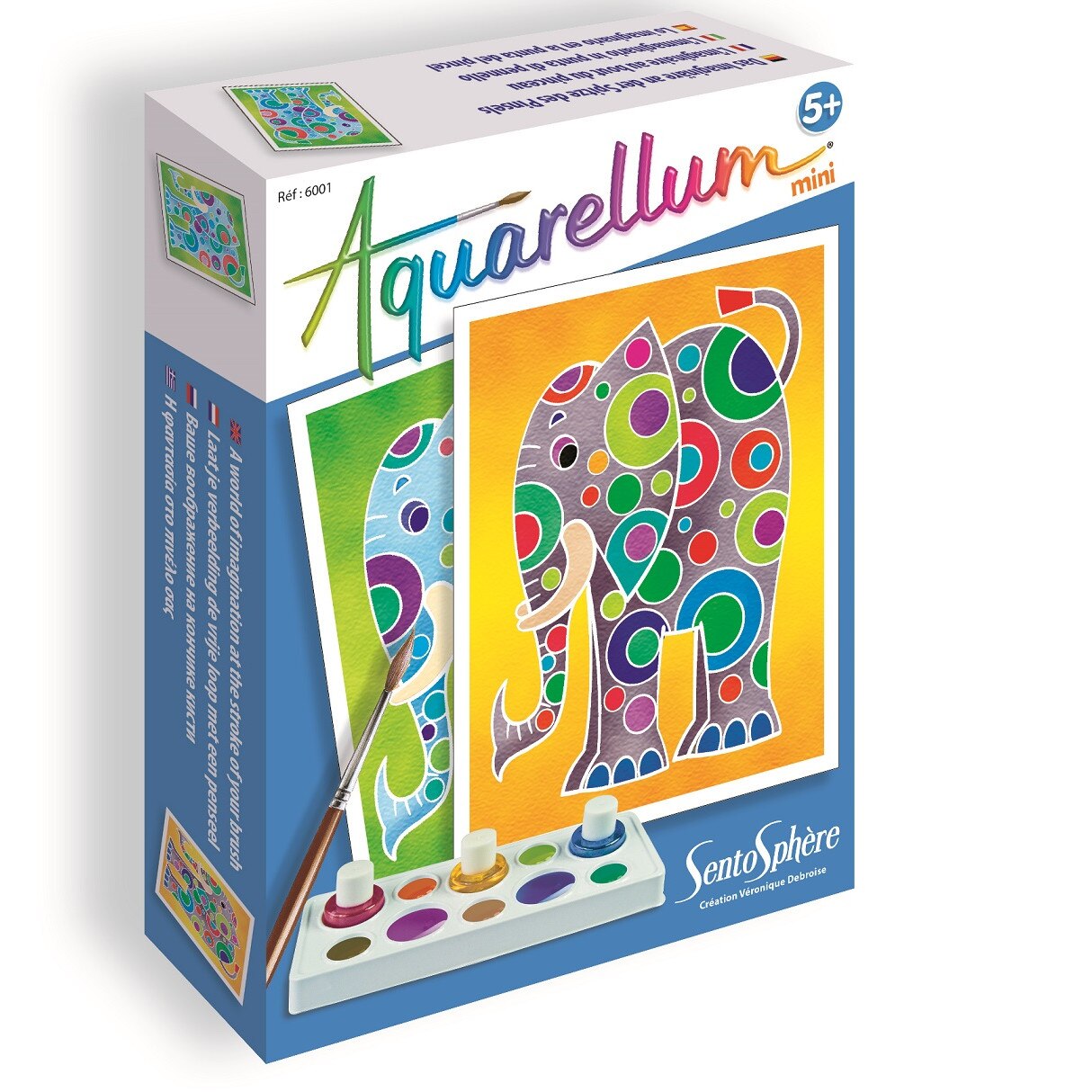 Set pictura Aquarellum Mini - Elefanti