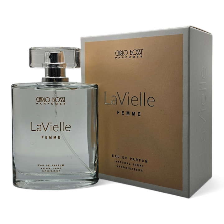 Apa de parfum, Carlo Bossi, La Vielle cream, floral lemnos pentru femei, 100ml