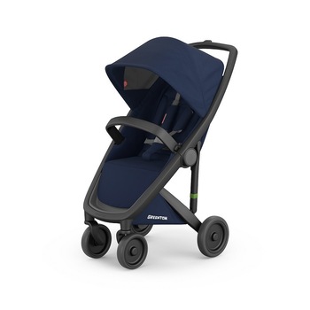 Carucior, Greentom, Classic Upp, 100% Ecologic, Black Blue Carucior, Greentom, Classic Upp, 100% Ecologic, Black Blue