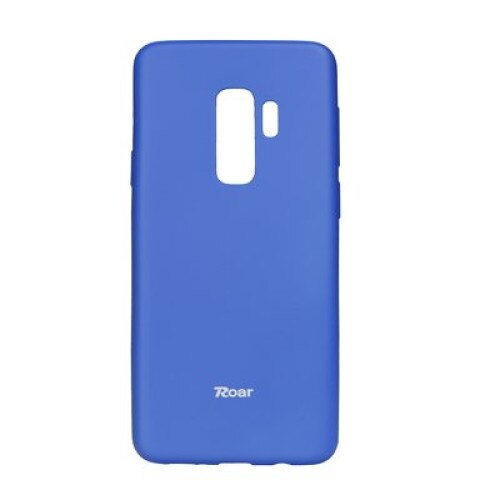 Husa TPU Silicon Mat Roar Samsung Galaxy S9 Plus, Albastru