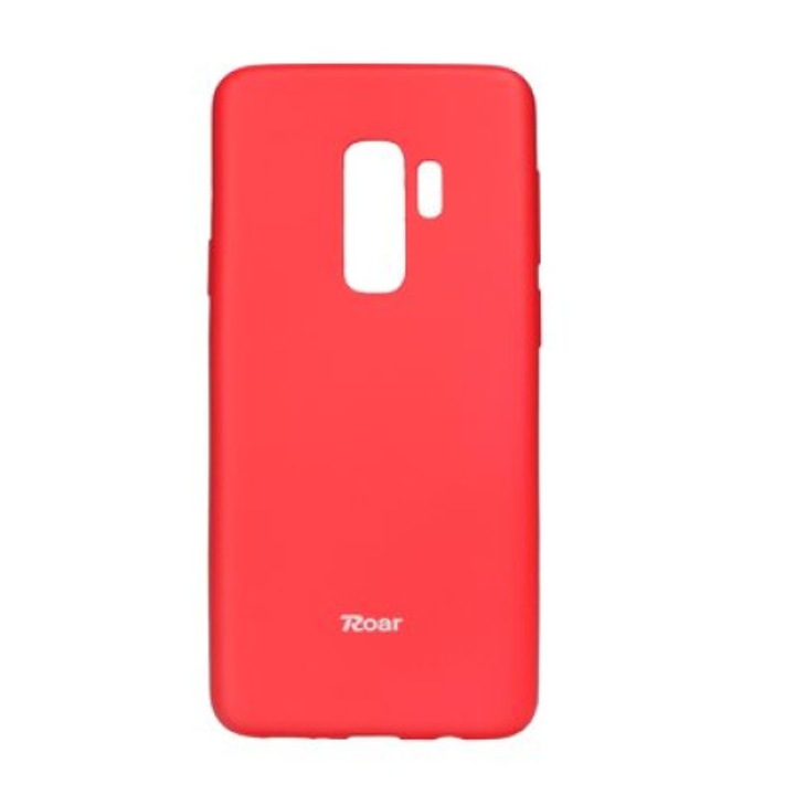 Husa TPU Silicon Mat Roar Samsung Galaxy S9 Plus, Rosu