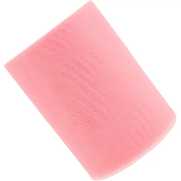 Poliészter tüll háló, puha, 15 cm x 100 yd, rózsaszín