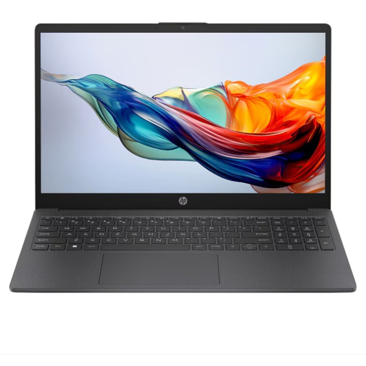 Laptop HP 15-fc0045nq cu procesor AMD Ryzen™ 3 7320U pana 4.10 GHz, 15.6", Full HD, 8GB RAM, 256 GB SSD, AMD Radeon™, Free DOS