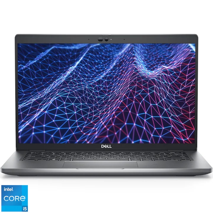 Laptop DELL Latitude 5430 - 14.0" FHD (1920x1080) AG NT, Intel Core i5-1245U, 16GB 2 x 8GB DDR4 3200 MHz, 256GB M.2 PCIe SSD, 4 Cell, 58 Wh, WiFi 6e + BT, Windows 10 Pro