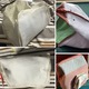 Ragasztós közbélés varráshoz K0569-260826-1729-AMC, nem szőtt poliészter, egyoldalas ragasztó, 400 g, fehér, 100 x 50 cm