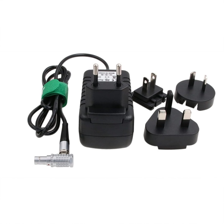 Adaptor Alimentare 12V 2 Pini Unghi Drept pentru Teradek Bolt Cube
