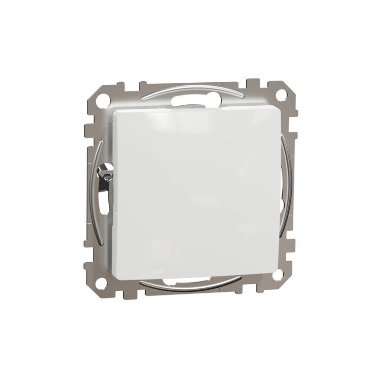 Obturator Schneider Sedna SDD111904, 2 module, pentru priza / intrerupator, alb
