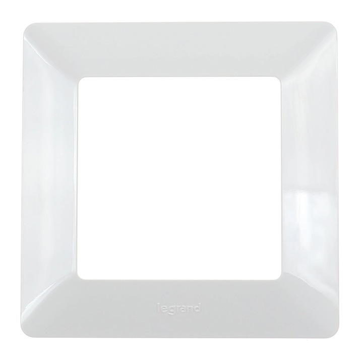 Rama Legrand Valena Life 754001, 1 post, alb, pentru priza / intrerupator