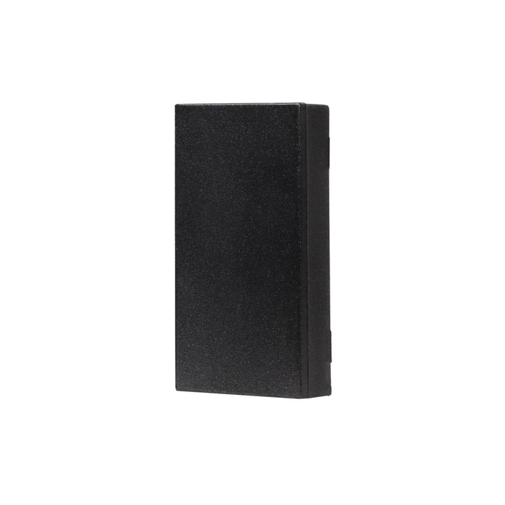 Obturator Luxion Italian LXI-022B, 1 modul, negru, pentru priza / intrerupator