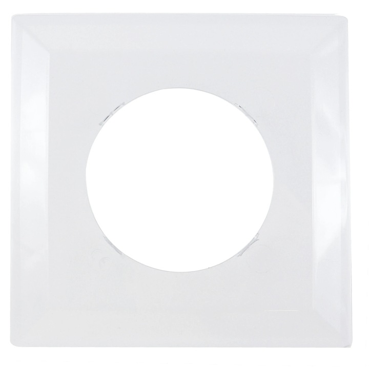 Rama Julien Expert OSBE, 1 post, transparent, pentru priza / intrerupator
