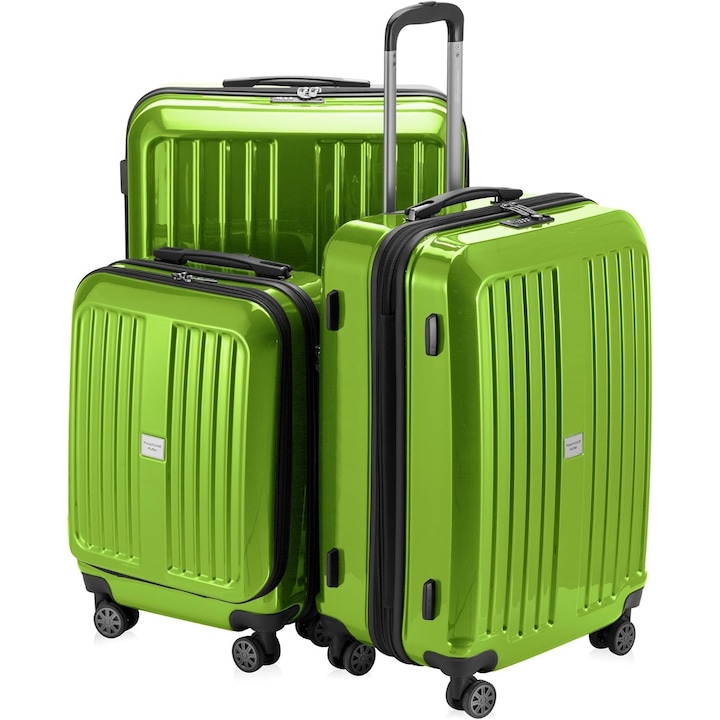 Комплект куфари CAPITAL SUITCASE, Зелен, 75 см, 260 L
