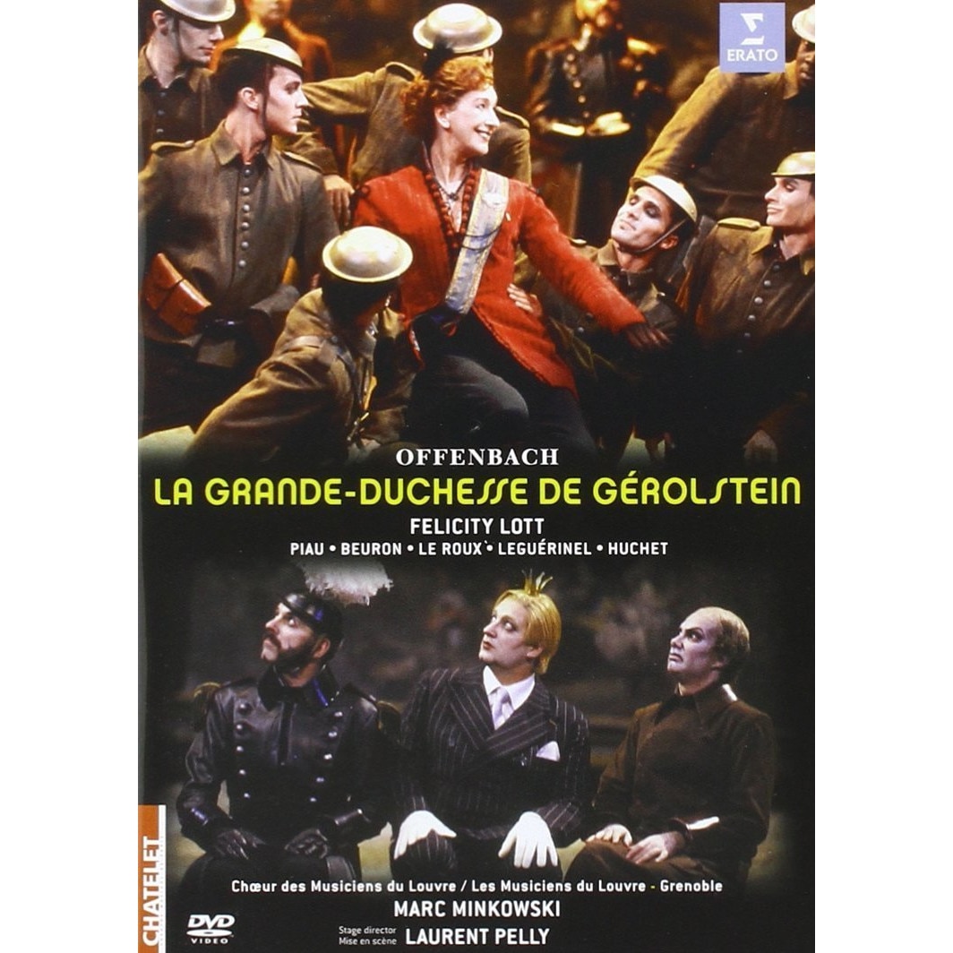 Felicity Lott, Sandrine Piau, Yann Beuron - Offenbach La Grande- Duchesse de Gerolstein (2DVD)