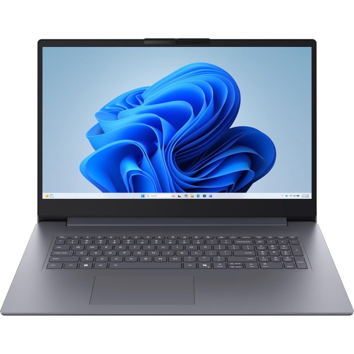 Laptop Lenovo IdeaPad Slim 3 17IWC11, Intel Core 5 320, 17.3", IPS, 8 GB RAM DDR5, 512 GB SSD, Intel Graphics, Fara sistem de operare, Luna Grey