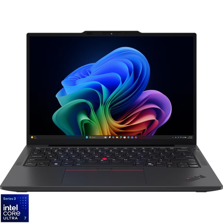 Laptop Lenovo 13.3'' ThinkPad X13 Gen 7, WUXGA IPS, Procesor Intel® Core™ Ultra 7 355 (12M Cache, up to 4.70 GHz), 32GB LPDDR5X, 512GB SSD, Intel Graphics, Win 11 Pro, Black
