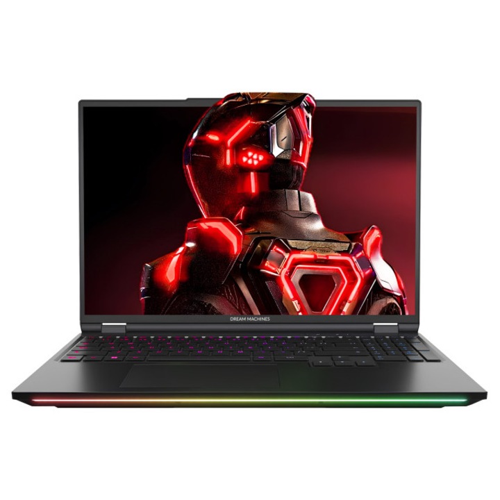 Laptop Gaming Dream Machines RX5070Ti-16EU31, Ultra 9-290HX, 16" 300Hz, RTX 5070 Ti 12GB, 16GB RAM DDR5, 1TB SSD