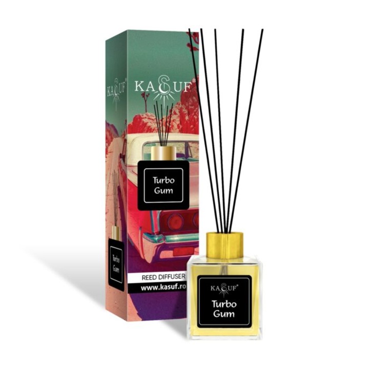 Parfum pentru camera "turbo gum" 100ml kasuf