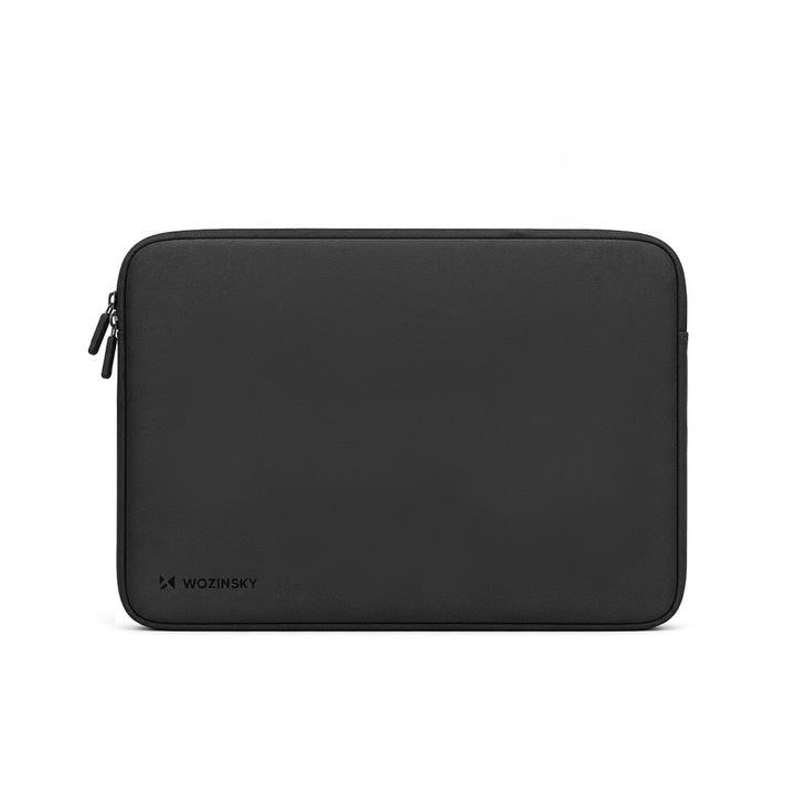 Husa laptop Wozinsky WNL-17B compatibila cu laptop 17.3 inch, Neopren, Negru