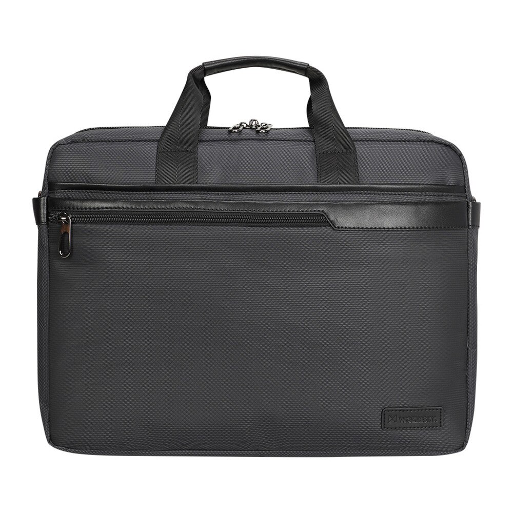 Geanta laptop Wozinsky WET-15 compatibila cu laptop 15.6 inch, Curea ajustabila, Negru